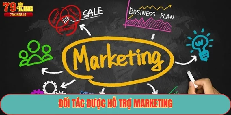 Đối tác được hỗ trợ marketing